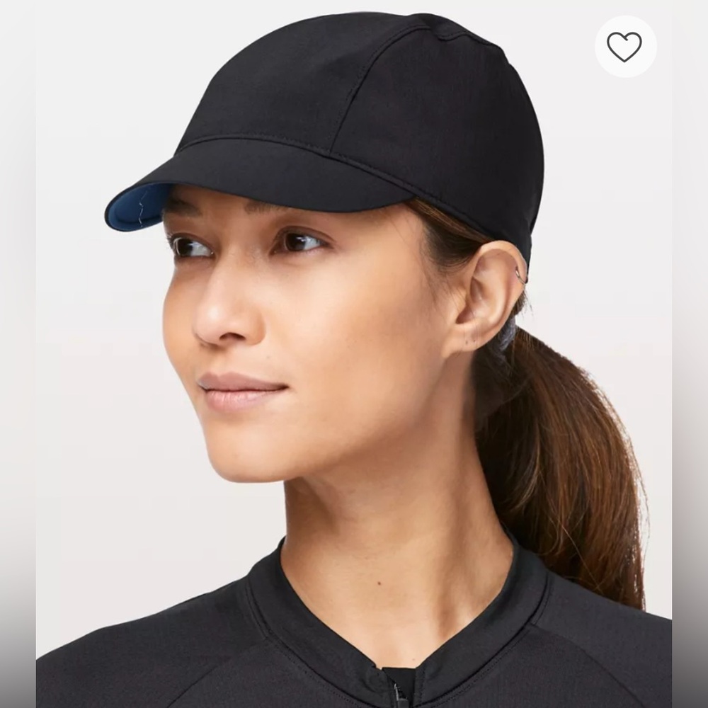 🆕 LULULEMON City to Summit Cycling Cap Black Poseidon NWT